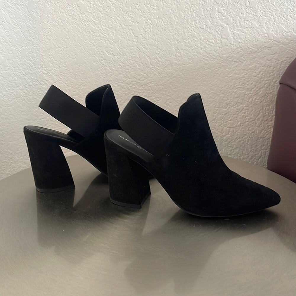 Treasure and Bond Black Booties 6M